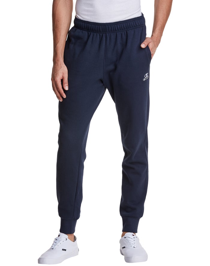 Pantaloni Jogging Champion Classic Fleece Barbati Bleumarin - Romania MTFJXOL-79